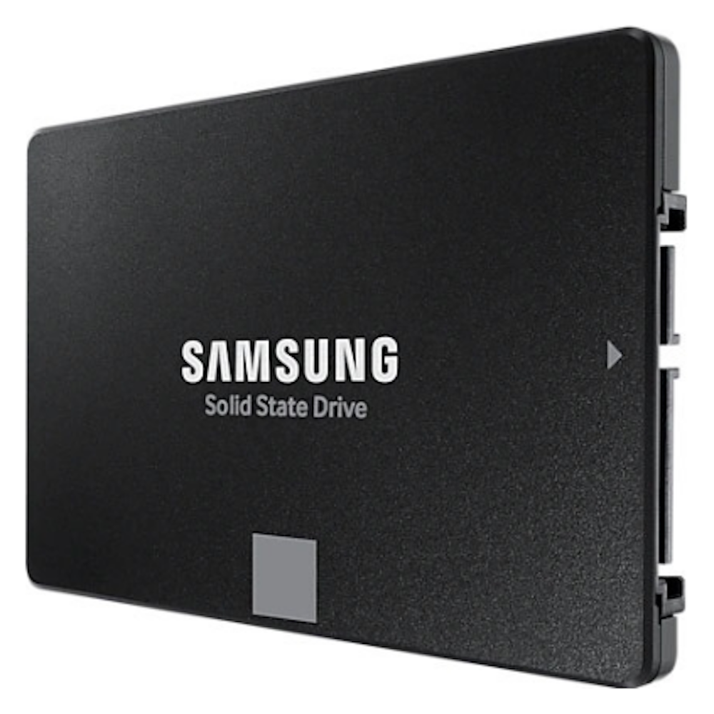 A large main feature product image of Samsung 870 EVO SATA III 2.5" SSD - 250GB