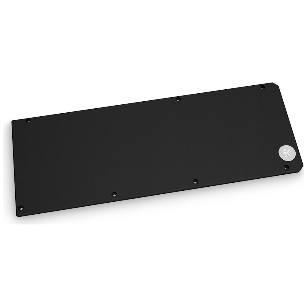 A large main feature product image of EK Quantum Vector XC3 RTX 3070 Backplate - Black