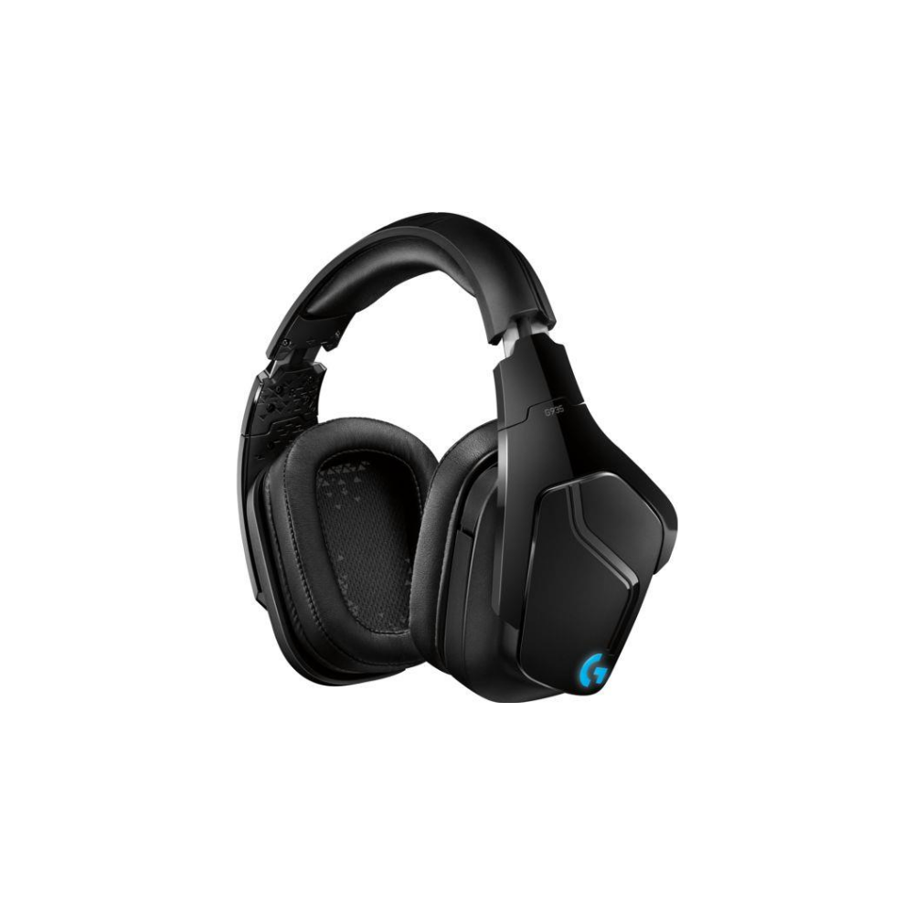 A large main feature product image of Logitech G935 LIGHTSYNC RGB 7.1 Surround Wireless Gaming Headset