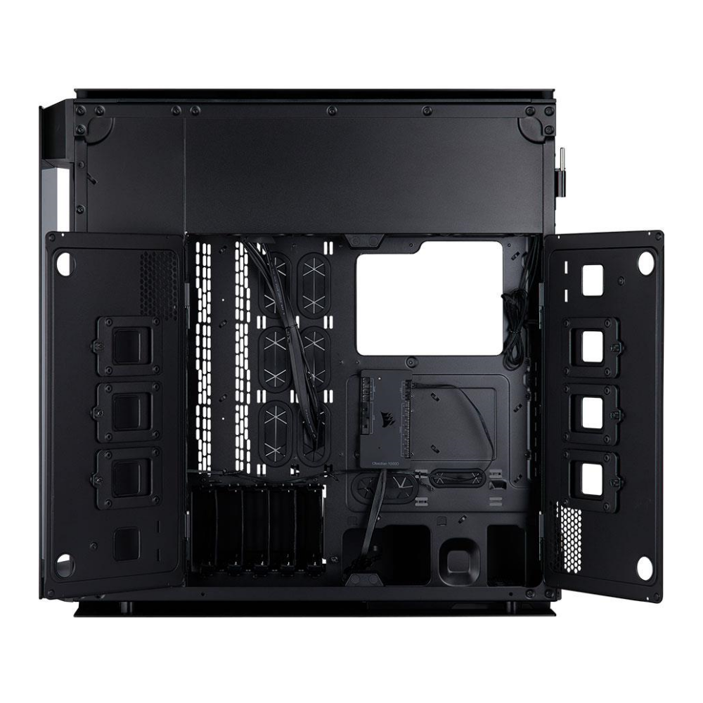 A large main feature product image of Corsair Obsidian Series 1000D Super Tower Case - Black