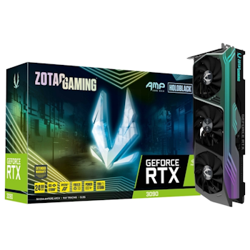 Product image of ZOTAC GAMING GeForce RTX 3090 AMP Core Holo 24GB GDDR6X - Click for product page of ZOTAC GAMING GeForce RTX 3090 AMP Core Holo 24GB GDDR6X
