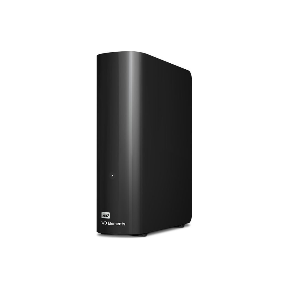 A large main feature product image of WD Elements 8TB USB3.0 3.5" Black External HDD