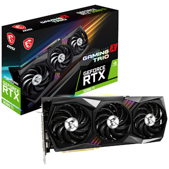 Product image of MSI GeForce RTX 3080 Ti Gaming X TRIO 12G GDDR6X - Click for product page of MSI GeForce RTX 3080 Ti Gaming X TRIO 12G GDDR6X