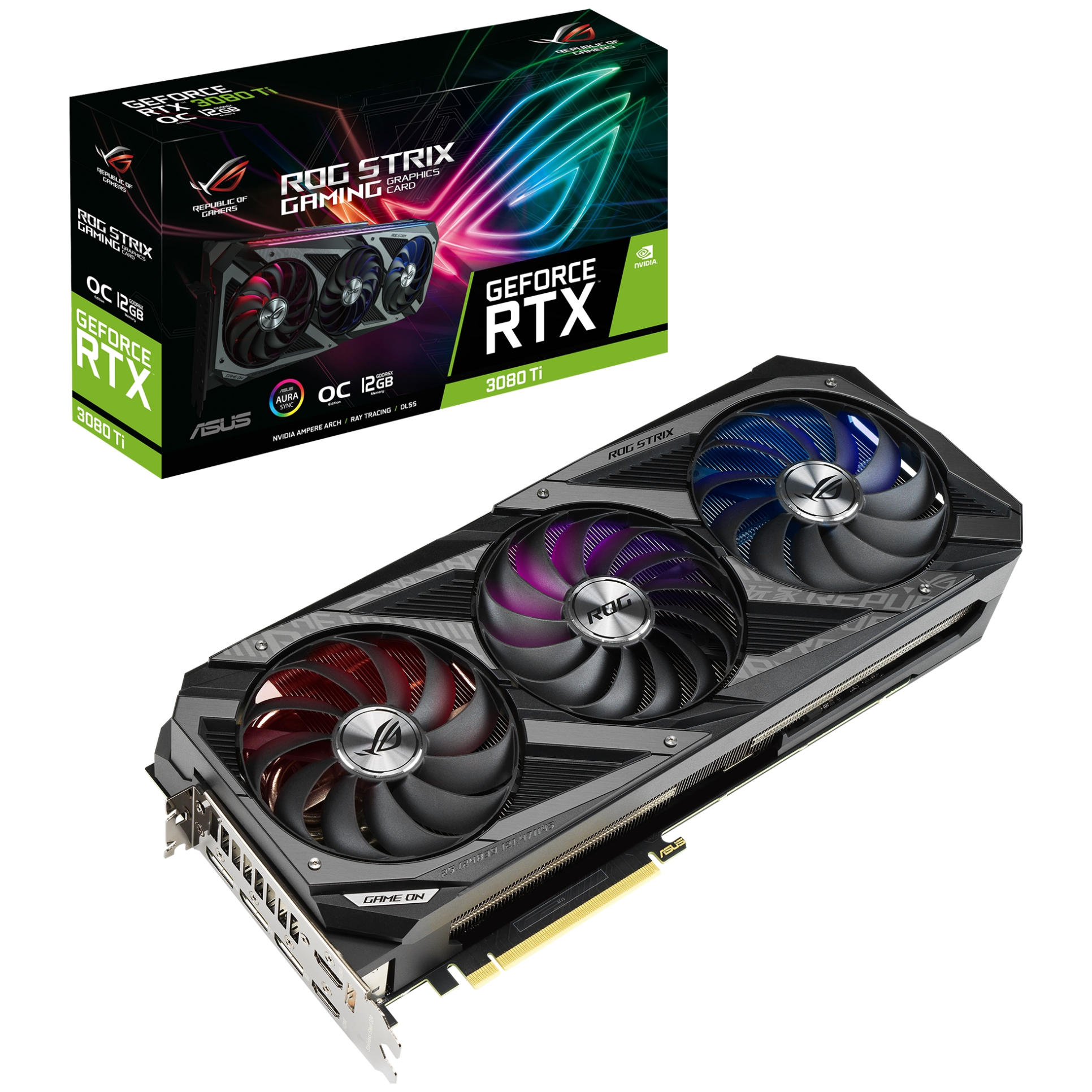 Buy Now | ASUS GeForce RTX 3080 Ti ROG Strix Gaming OC 12GB GDDR6X
