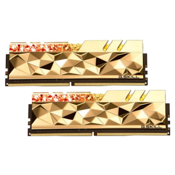 Product image of G.Skill 32GB Kit (2x16GB) DDR4 Trident Z Royal Elite Gold C14 3600Mhz - Click for product page of G.Skill 32GB Kit (2x16GB) DDR4 Trident Z Royal Elite Gold C14 3600Mhz