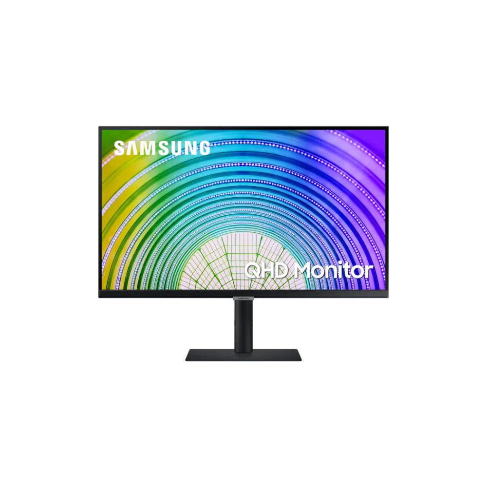 A large main feature product image of Samsung ViewFinity S60UA 27" QHD 75Hz IPS Monitor