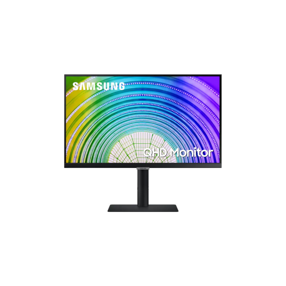 A large main feature product image of Samsung ViewFinity S60UA 24" QHD 75Hz IPS Monitor