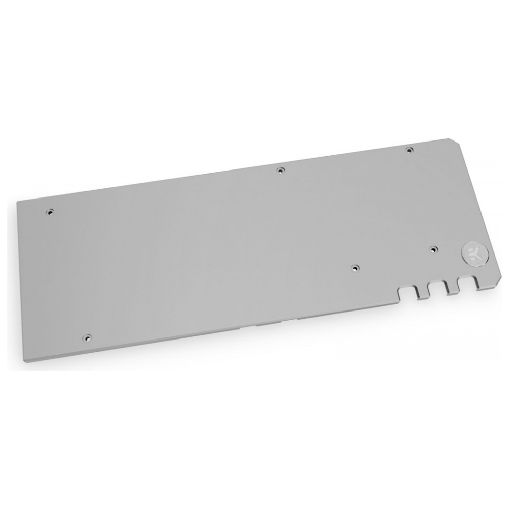 A large main feature product image of EK Quantum Vector Master RX 6800/6900 Backplate - Nickel