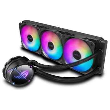 Product image of ASUS ROG Strix LC II 360 ARGB 360mm AIO CPU Cooler - Black - Click for product page of ASUS ROG Strix LC II 360 ARGB 360mm AIO CPU Cooler - Black