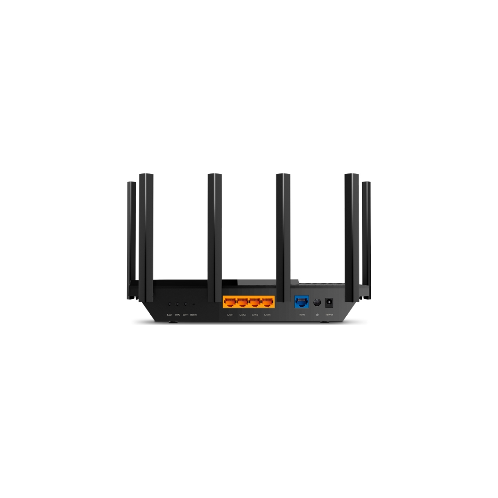 A large main feature product image of TP-Link Archer AX72 - AX5400 Dual-Band Wi-Fi 6 Router