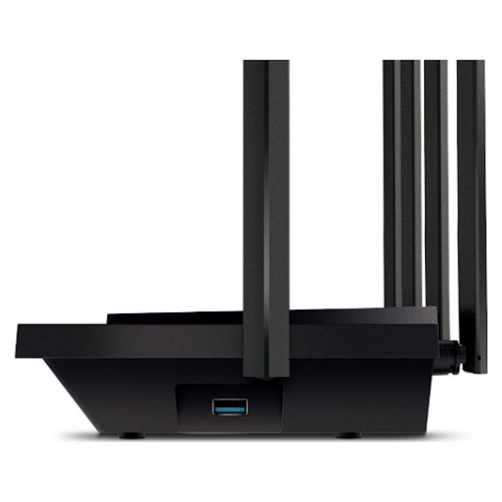 A large main feature product image of TP-Link Archer AX72 - AX5400 Dual-Band Wi-Fi 6 Router