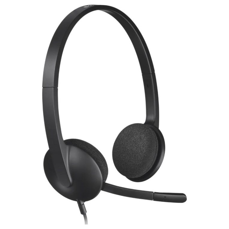 Logitech H340 USB Headset Black