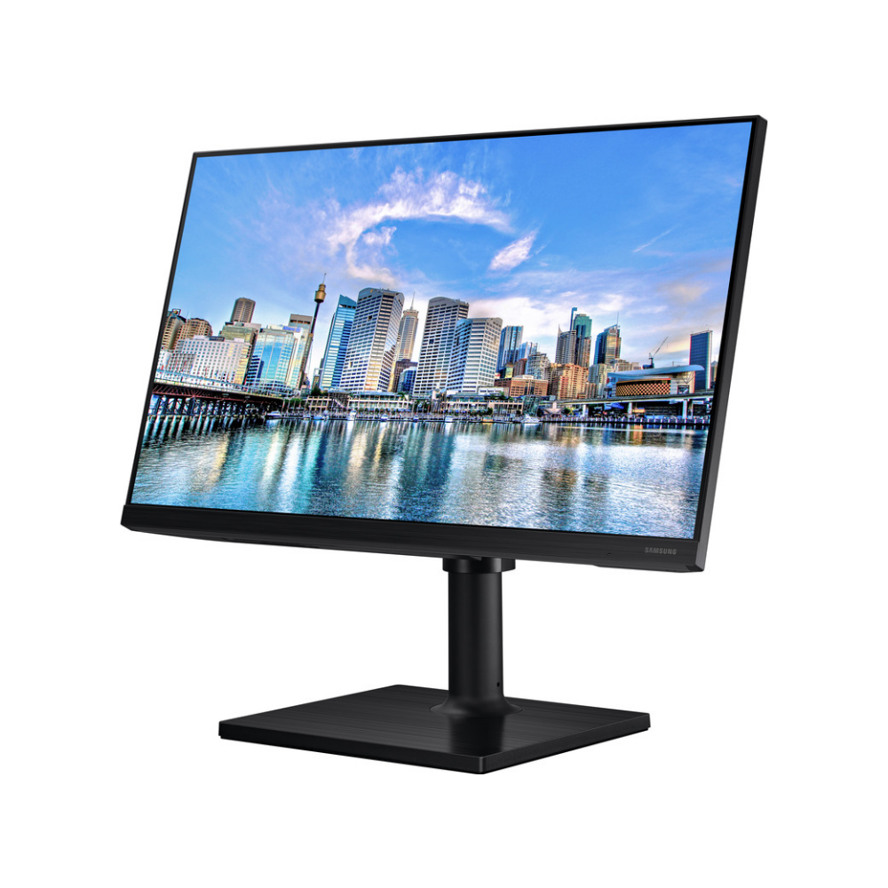 A large main feature product image of Samsung T45F 24" FHD 75Hz IPS Monitor