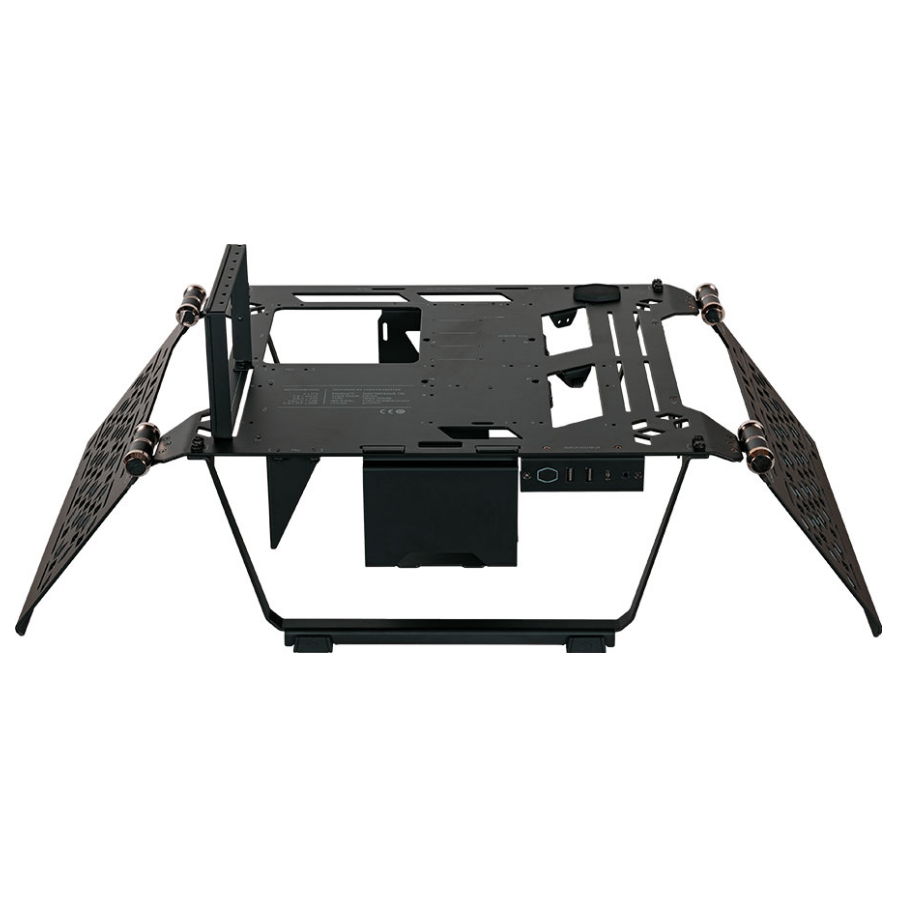 A large main feature product image of Cooler Master MasterFrame 700 Modular Open Frame Case (Black)
