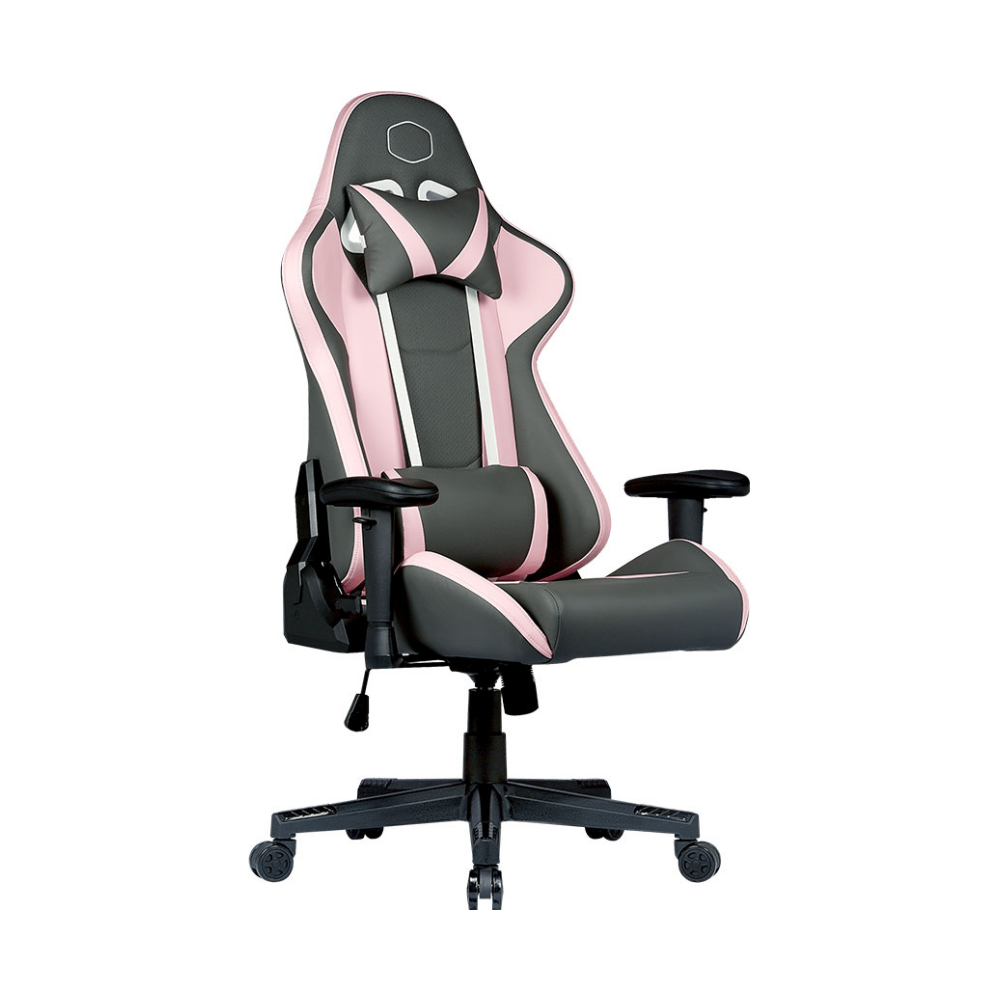 A large main feature product image of Cooler Master Caliber R1S Gaming Chair Rose Gray