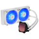 A small tile product image of Cooler Master MasterLiquid ML240L V2 RGB 240mm AIO Liquid CPU Cooler - White Edition