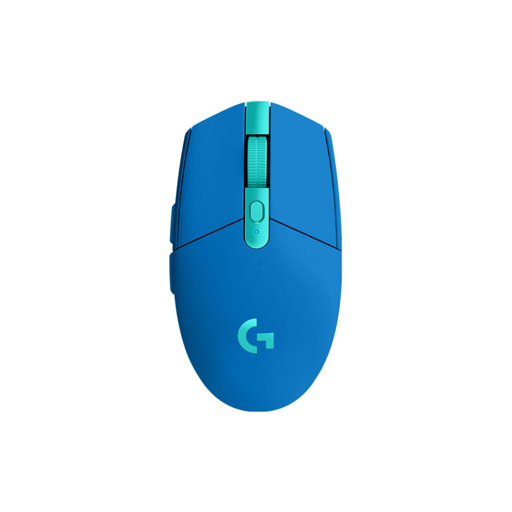 A large main feature product image of Logitech G305 LIGHTSPEED Wireless Optical Gaming Mouse - Blue