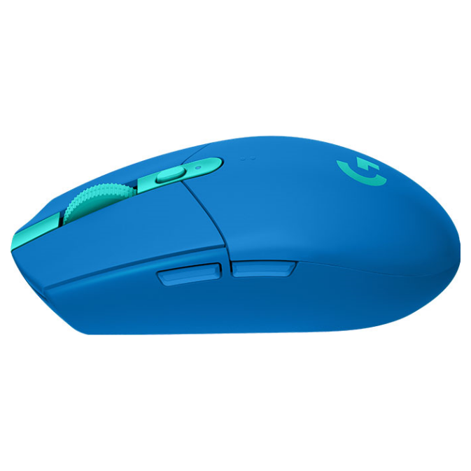 Light blue deals gaming mouse