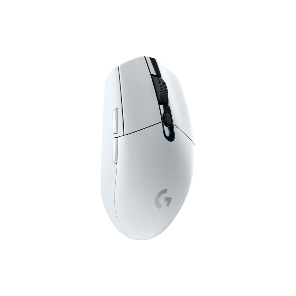 A large main feature product image of Logitech G305 LIGHTSPEED Wireless Optical Gaming Mouse - White