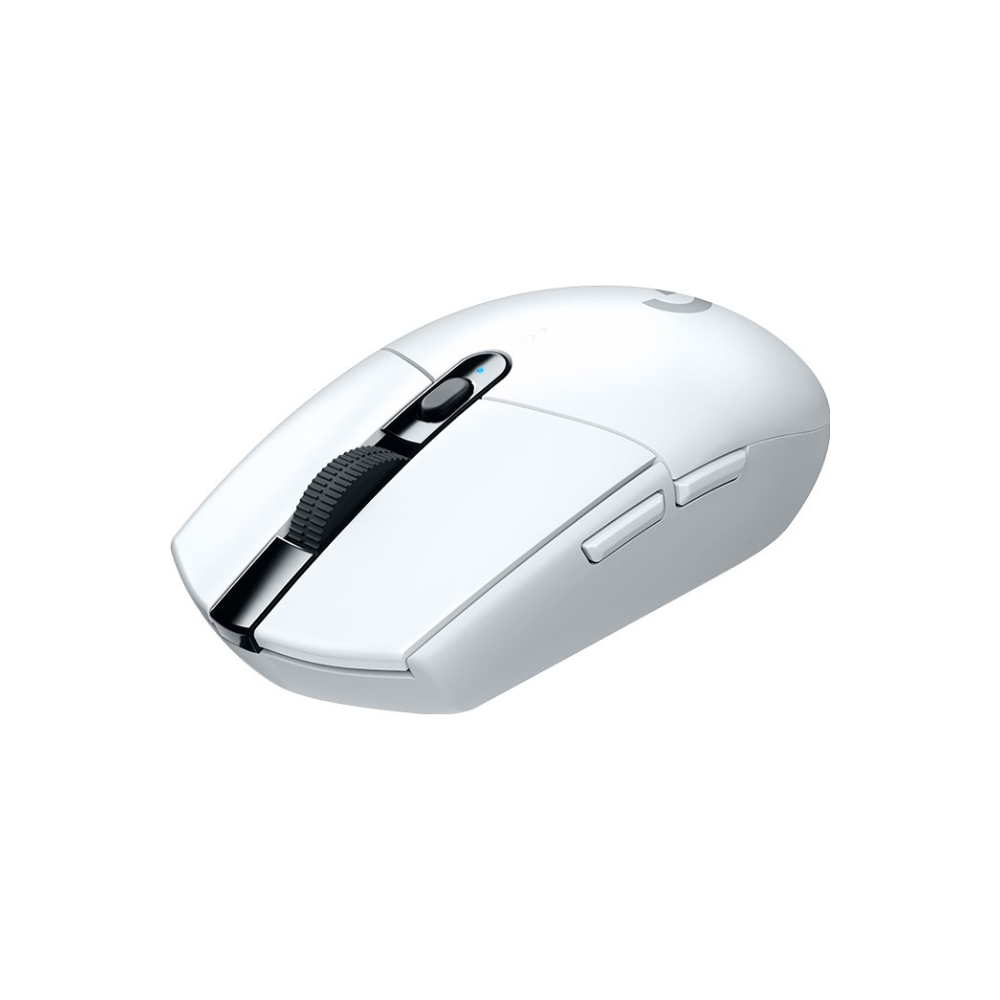 A large main feature product image of Logitech G305 LIGHTSPEED Wireless Optical Gaming Mouse - White