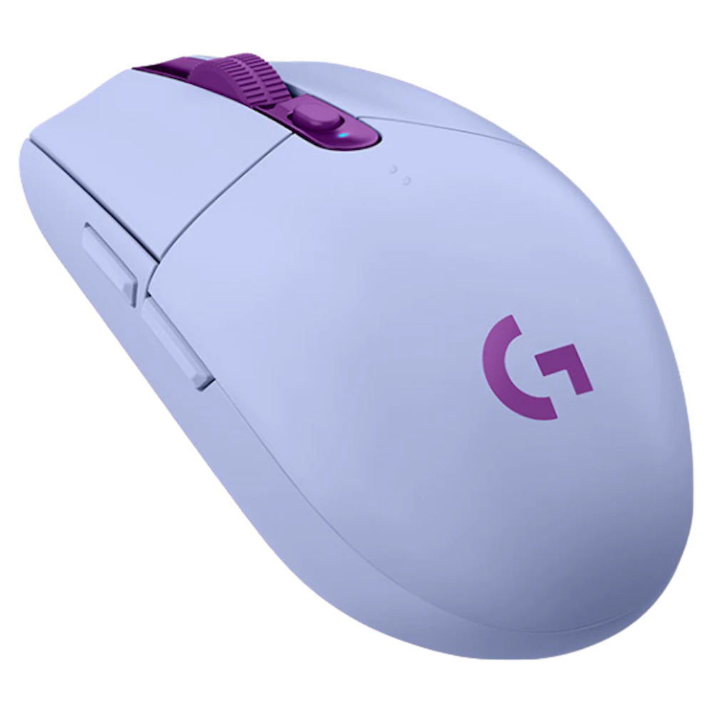 A large main feature product image of Logitech G305 LIGHTSPEED Wireless Gaming Mouse (Lilac)