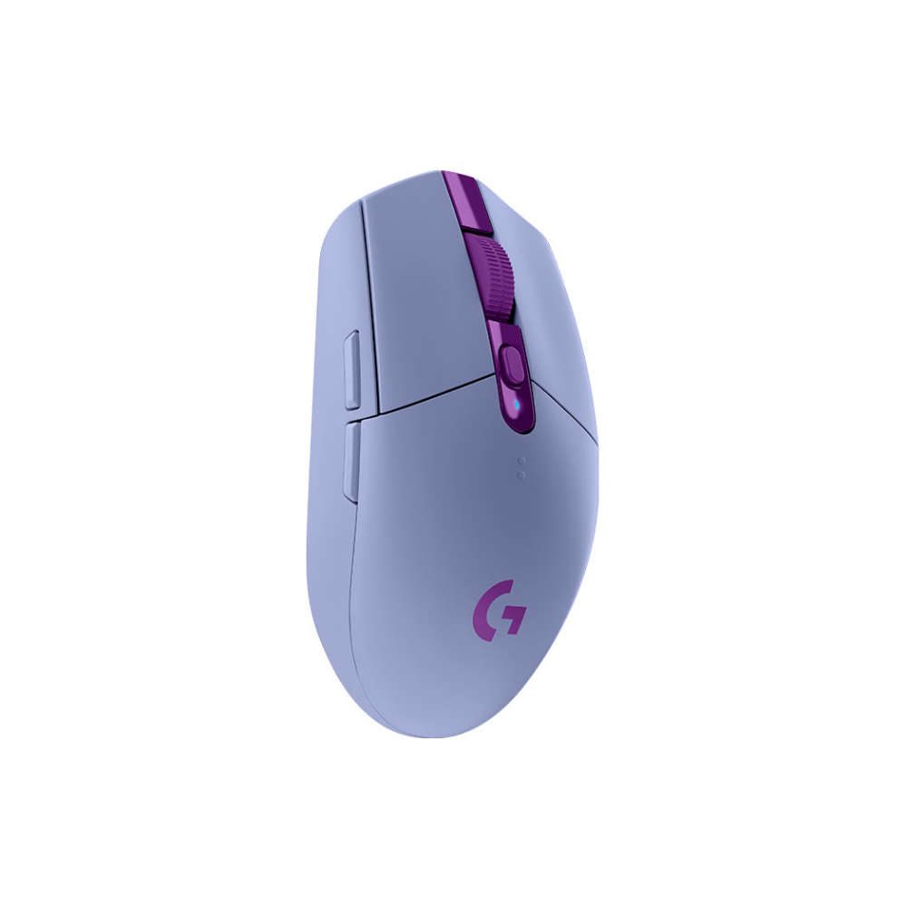 A large main feature product image of Logitech G305 LIGHTSPEED Wireless Optical Gaming Mouse - Lilac