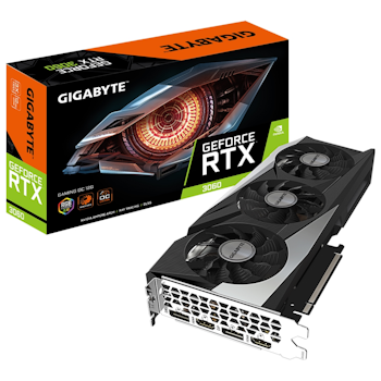Product image of Gigabyte GeForce RTX 3060 Gaming OC LHR 12GB GDDR6 - Click for product page of Gigabyte GeForce RTX 3060 Gaming OC LHR 12GB GDDR6