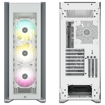 Product image of Corsair iCUE 7000X RGB ATX Full Tower Case - White - Click for product page of Corsair iCUE 7000X RGB ATX Full Tower Case - White