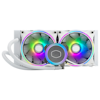 A product image of Cooler Master MasterLiquid ML240 Illusion White Addressable RGB AIO Liquid CPU Cooler