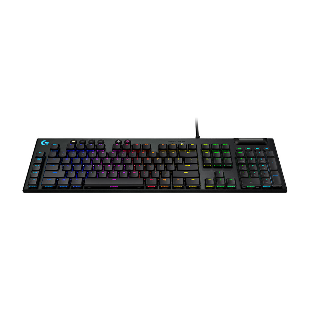 A large main feature product image of Logitech G815 LIGHTSYNC RGB Mechanical Keyboard - GL Tactile