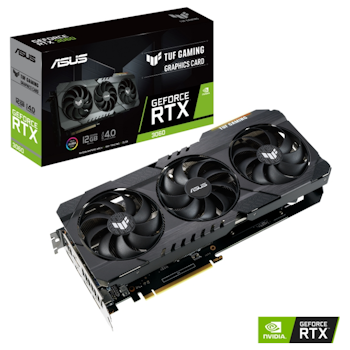Product image of ASUS GeForce RTX 3060 TUF Gaming LHR 12GB GDDR6  - Click for product page of ASUS GeForce RTX 3060 TUF Gaming LHR 12GB GDDR6 