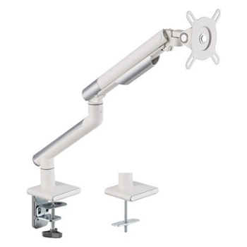 Product image of Brateck Single Monitor Premium Slim Aluminum Spring-Assisted Monitor Arm Fix Most 17"-32" - White - Click for product page of Brateck Single Monitor Premium Slim Aluminum Spring-Assisted Monitor Arm Fix Most 17"-32" - White