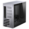 A small tile product image of Jonsbo V9 Silver mATX Case with Tempered Glass Window