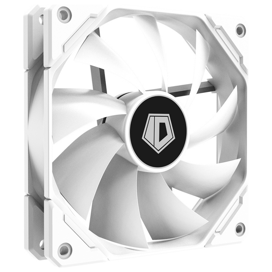 A large main feature product image of ID-COOLING TF Series 120mm ARGB PWM Fan (White)
