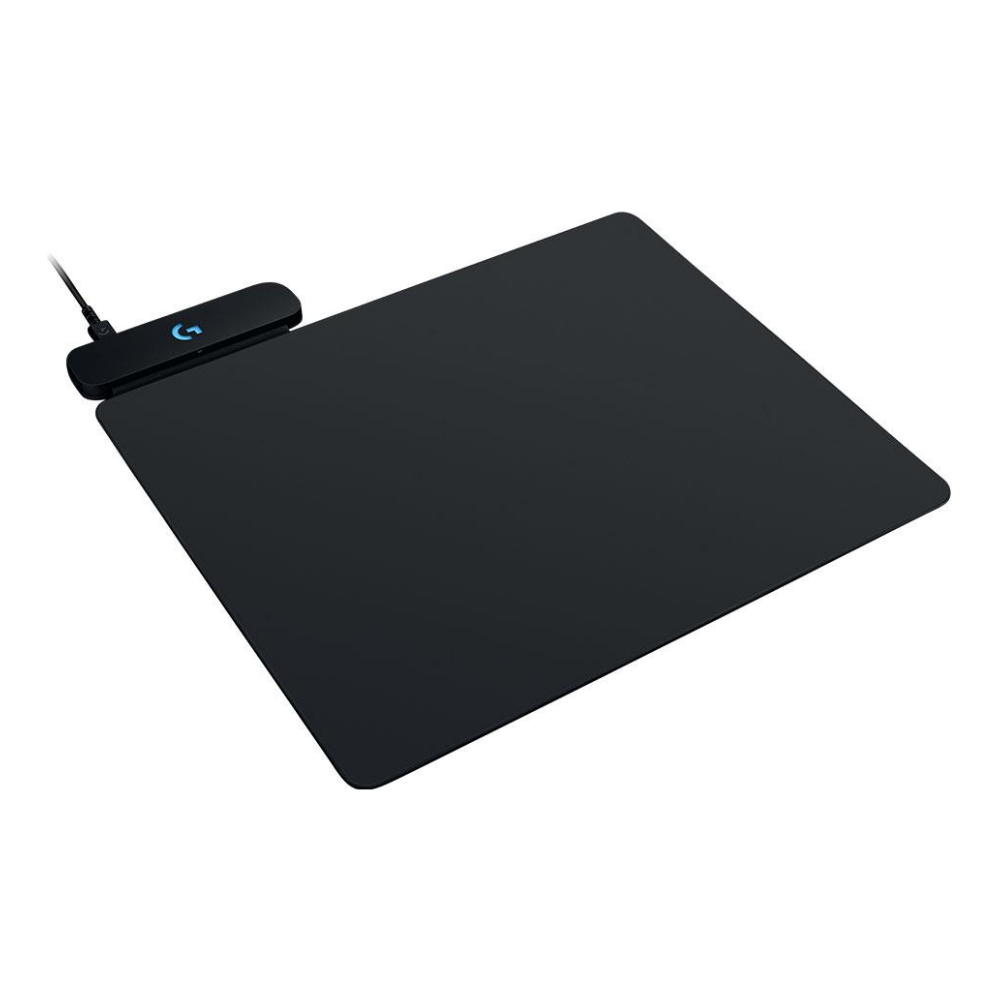 A large main feature product image of Logitech PowerPlay Wireless Charging System