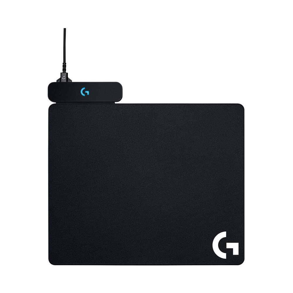 A large main feature product image of Logitech PowerPlay Wireless Charging System