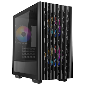 Product image of Deepcool Matrexx 40 3FS Black mATX Mid Tower Case w/ Tempered Glass Side Panel - Click for product page of Deepcool Matrexx 40 3FS Black mATX Mid Tower Case w/ Tempered Glass Side Panel