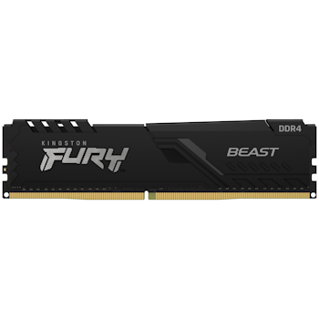 Product image of Kingston 16GB Kit (2x8GB) DDR4 Fury Beast C16 3200MHz - Black - Click for product page of Kingston 16GB Kit (2x8GB) DDR4 Fury Beast C16 3200MHz - Black