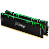 A product image of Kingston 16GB Kit (2x8GB) DDR4 Fury Renegade RGB C19 4600MHz