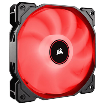 Product image of Corsair AF140 140mm Quiet Edition Red LED Cooling Fan - Click for product page of Corsair AF140 140mm Quiet Edition Red LED Cooling Fan