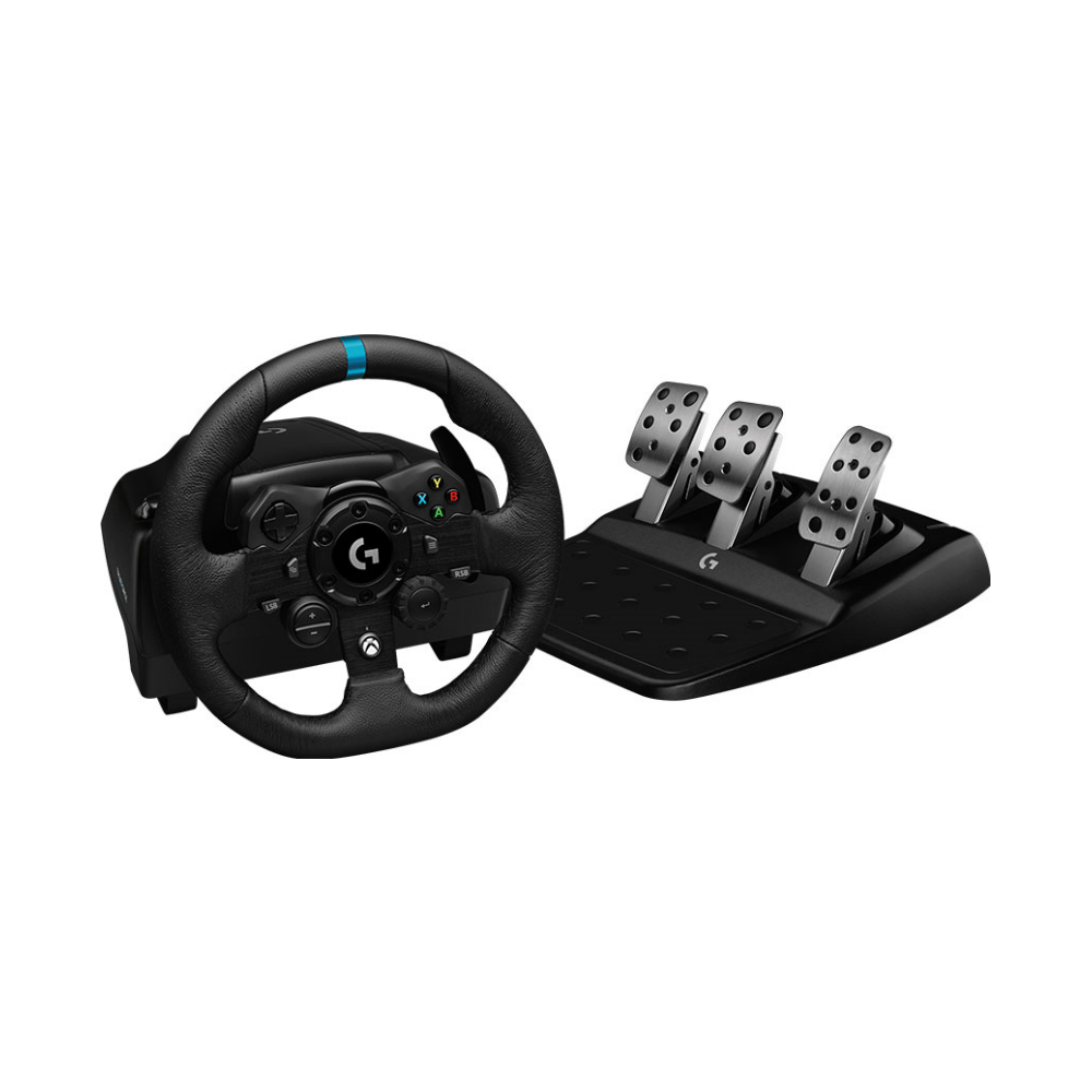A large main feature product image of Logitech G923 TRUEFORCE Sim Racing Wheel for Xbox & PC