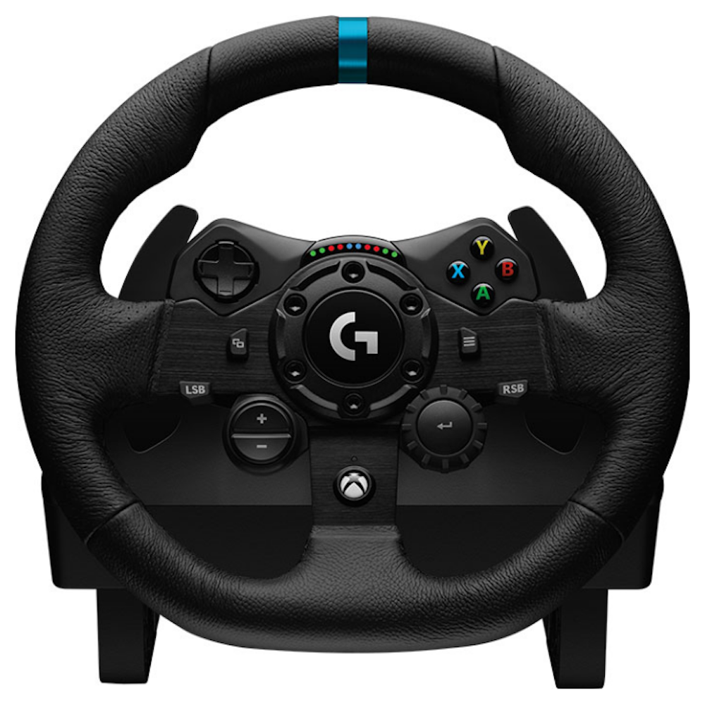 A large main feature product image of Logitech G923 TRUEFORCE Sim Racing Wheel for Xbox & PC