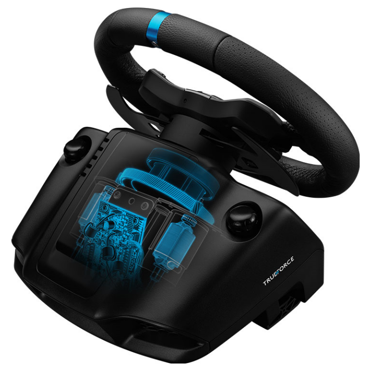 A large main feature product image of Logitech G923 TRUEFORCE Sim Racing Wheel for PlayStation & PC
