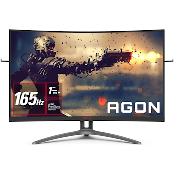 Product image of AOC AG323FCXE 31.5" Curved FHD 165Hz 1ms FreeSync Premium VA LED Gaming Monitor - Click for product page of AOC AG323FCXE 31.5" Curved FHD 165Hz 1ms FreeSync Premium VA LED Gaming Monitor
