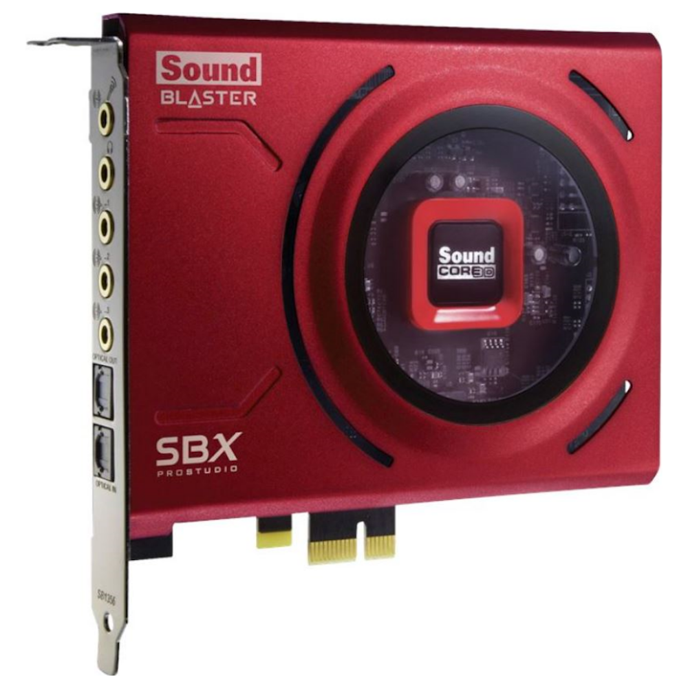A large main feature product image of Creative Sound Blaster Z SE PCIe Sound Card