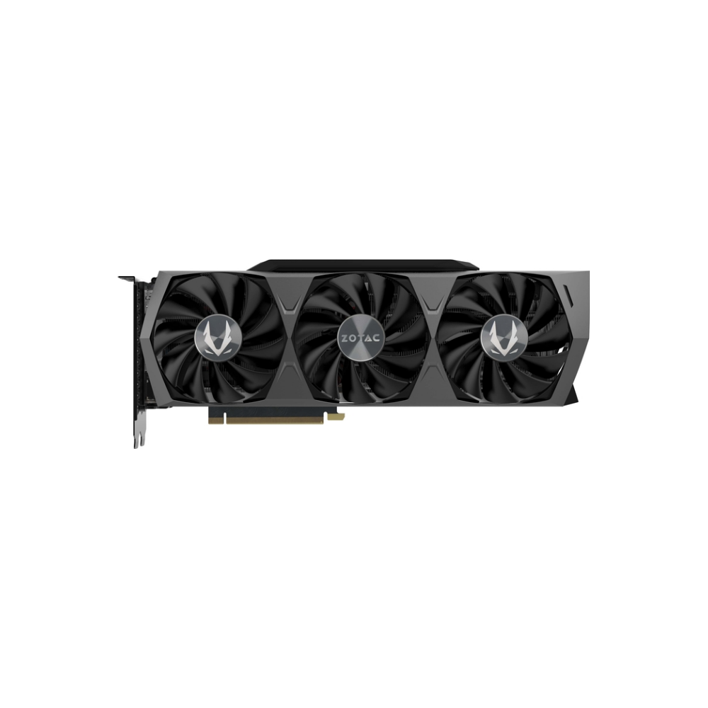 A large main feature product image of ZOTAC GAMING GeForce RTX 3080 Ti Trinity OC 12GB GDDR6X