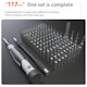 A small tile product image of King'sdun 130 in 1 Precision Screwdriver Set