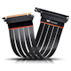 A small tile product image of Thermaltake PCIe 4.0 16X Riser Cable - 300mm with 90deg Adapter