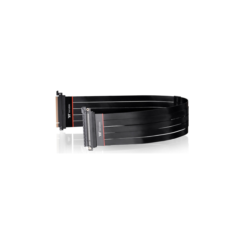 A large main feature product image of Thermaltake PCIe 4.0 16X Riser Cable - 600mm