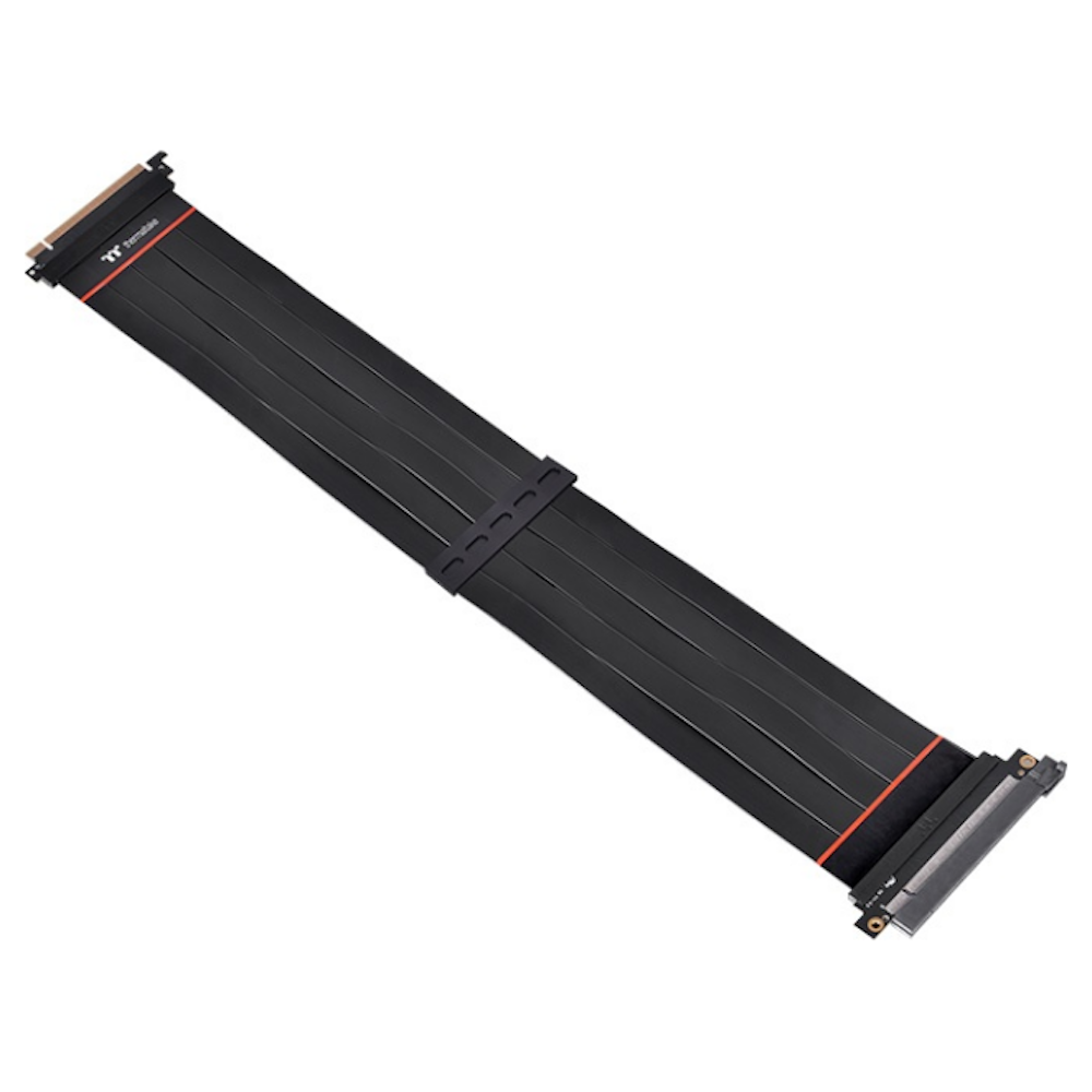 A large main feature product image of Thermaltake PCIe 4.0 16X Riser Cable - 600mm